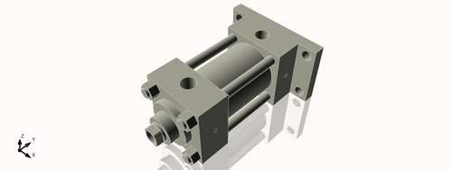 Isometric View of 2.5HHRF2NCKS4