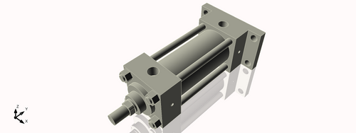 Isometric View of 2.5HHRF4CC