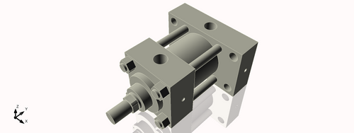 Isometric View of 2.5HHRHF1CC