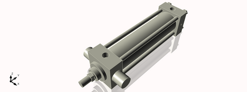 Isometric View of 2.5HHTF9NC
