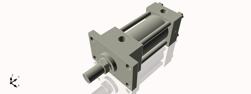 Isometric View of 2.5HHFF3CCK1.375