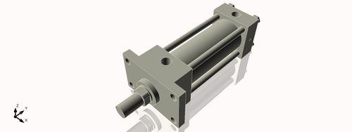 Isometric View of 2.5HHFF5CCK1.375