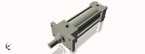 Isometric View of 2.5HHFF6CCK1.375