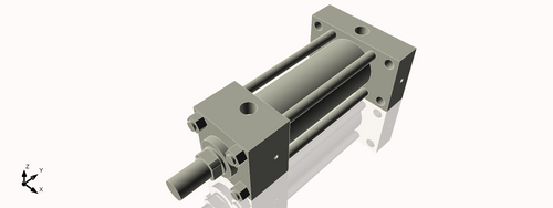 Isometric View of 2.5HHRHF5CCK1.375