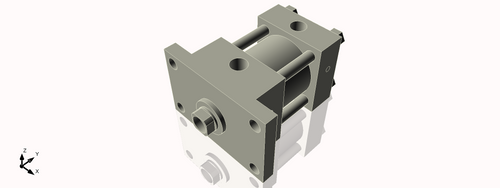 Isometric View of 3.25HHFF1CCKS4