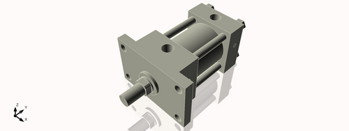 Isometric View of 3.25HHFF2CC