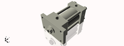 Isometric View of 3.25HHFF3NCKS4