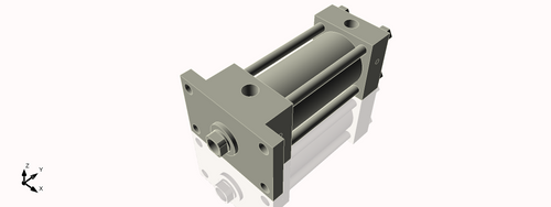 Isometric View of 3.25HHFF5NCKS4