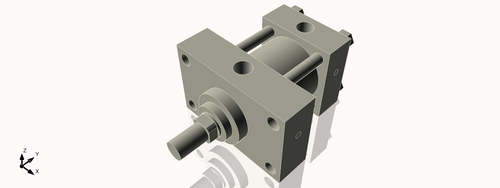 Isometric View of 3.25HHFHF1NC