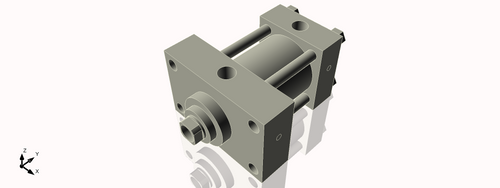 Isometric View of 3.25HHFHF2CCKS4