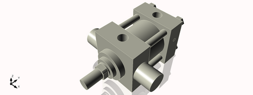 Isometric View of 3.25HHTF1CC