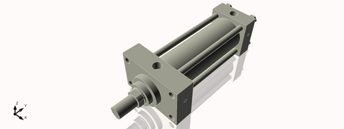 Isometric View of 3.25HHFHF8CCK1.75