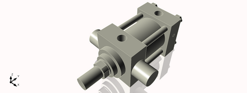 Isometric View of 3.25HHTF2CCK1.75