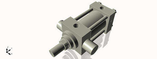 Isometric View of 3.25HHTF3CCK1.75