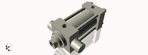 Isometric View of 3.25HHTF4NCK1.75S4