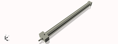 Isometric View of 1.125HHFHF24CC