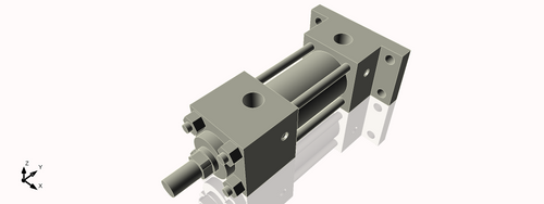 Isometric View of 1.125HHRF1CC