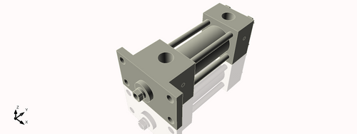 Isometric View of 1.5HHFF2NCKS4