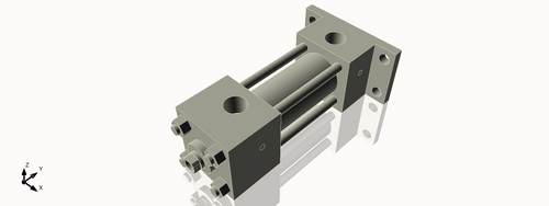 Isometric View of 1.5HHRF2NCKS4
