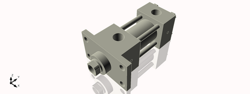 Isometric View of 1.5HHFF1CCK1S4
