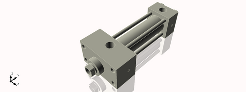 Isometric View of 1.5HHFHF4CCK1S4