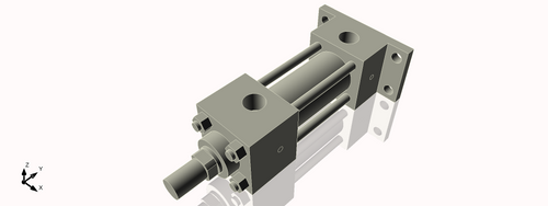Isometric View of 1.5HHRF2CCK1
