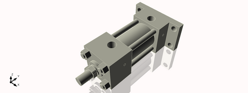 Isometric View of 2HHRF2NC