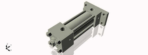 Isometric View of 2HHRF4CCKS4