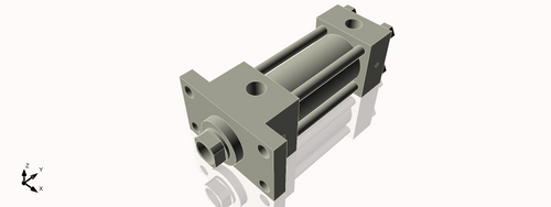 Isometric View of 2HHFF3CCK1.375S4