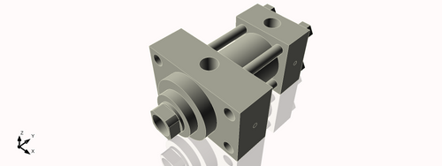 Isometric View of 2HHFHF1CCK1.375S4