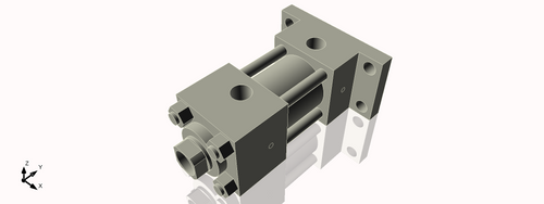 Isometric View of 2HHRF1CCK1.375S4