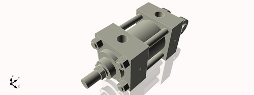 Isometric View of 2.5HHC1NC
