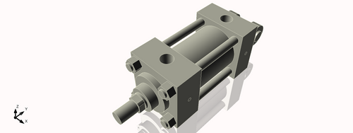 Isometric View of 2.5HHC2NC