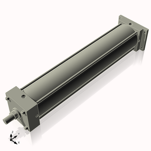 Isometric View of 6ARF30CCK1.75
