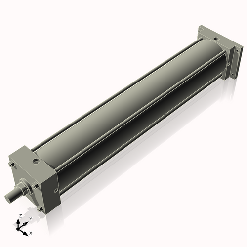 Isometric View of 6ARF34CCK1.75