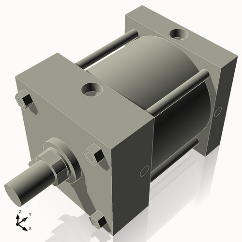 Isometric View of 6ASF3NCK1.75