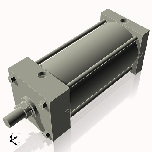 Isometric View of 6ASF10NCK1.75