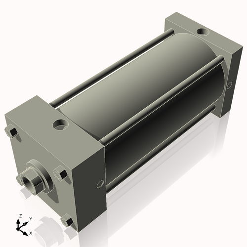 Isometric View of 6ASF11CCK1.75S4