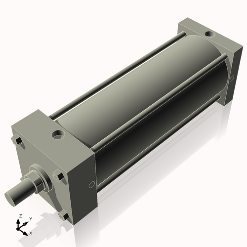 Isometric View of 6ASF15NCK1.75