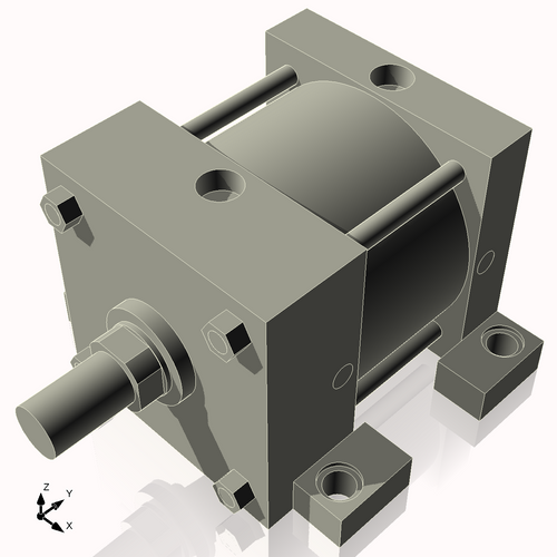 Isometric View of 6ASL2NCK1.75