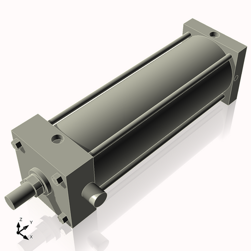 Isometric View of 6ATF16NCK1.75