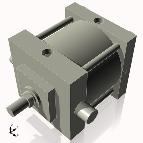 Isometric View of 7ATF3NC
