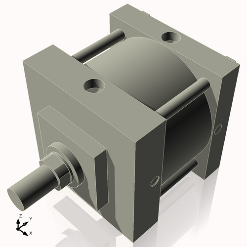 Isometric View of 7AC2CCK1.75