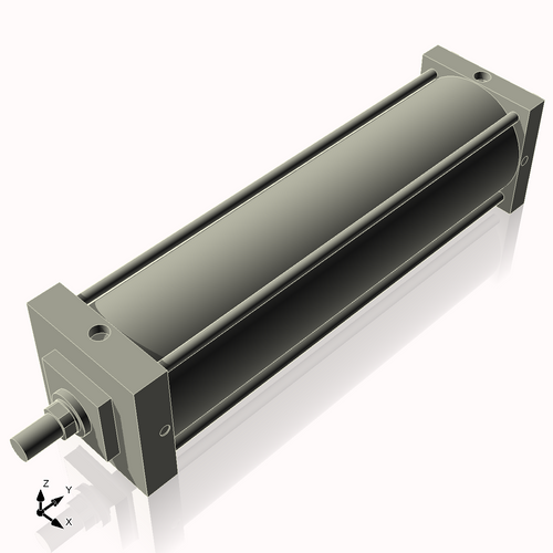 Isometric View of 7AC24CCK1.75
