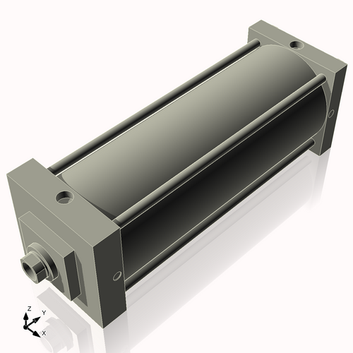 Isometric View of 7ASF17CCK1.75S4
