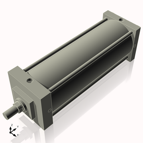 Isometric View of 7ASF18NCK1.75
