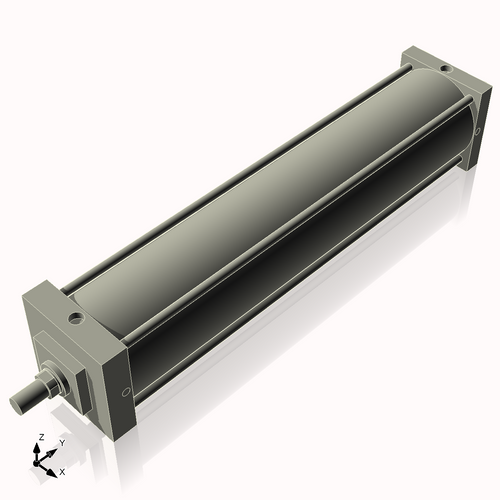 Isometric View of 7ASF32NCK1.75