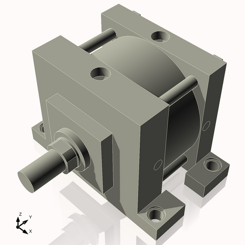 Isometric View of 7ASL1NCK1.75