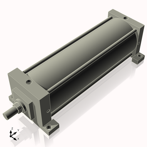 Isometric View of 7ASL20CCK1.75