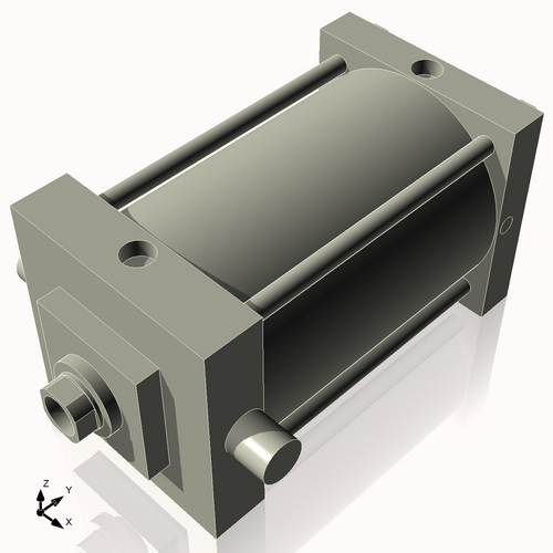 Isometric View of 7ATF8NCK1.75S4